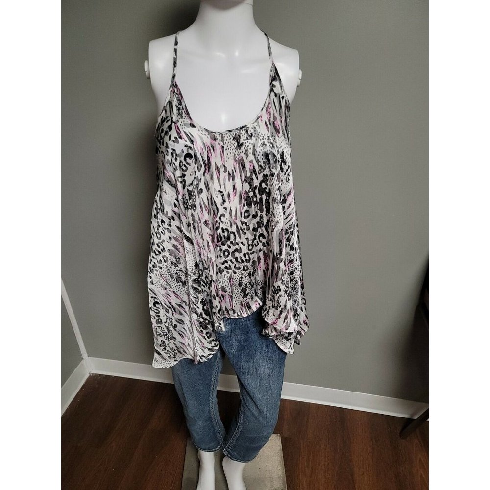 Zinga Sleeveless Multicolor Blouse Size S